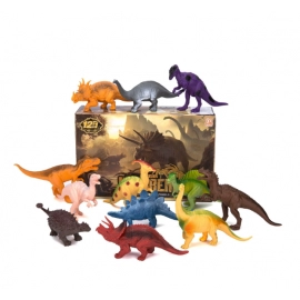New Dinosaur Toys Inertial Preschool Toy Figure Playsets Promotional Gift Action Figure Model Rex Triceratops Kids Toys Custom